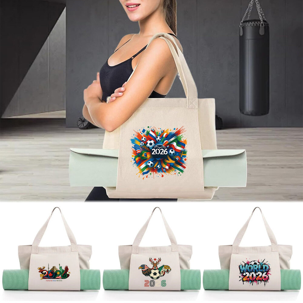 Túi vải bố tập yoga Canvas Yoga Bag Gym Workout Bag Carry Yoga Mat & Accessories Yoga mat storage Wo