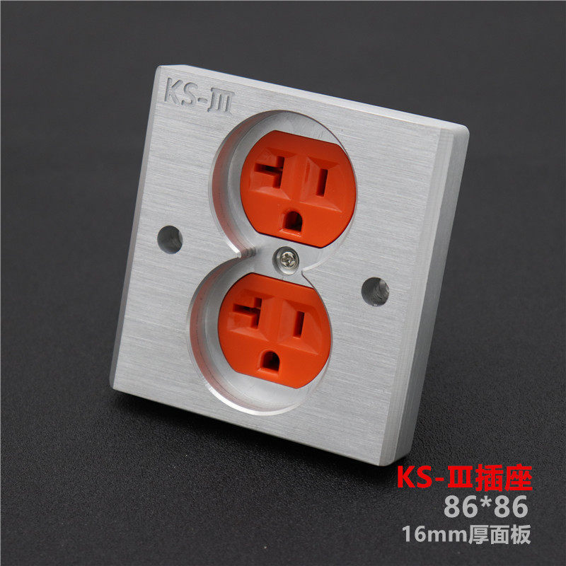 Snake King KS-III Ổ cắm chuyên dụng tiêu chuẩn Mỹ với 86 loại Bảng điều khiển dày 16mm 8-Character n