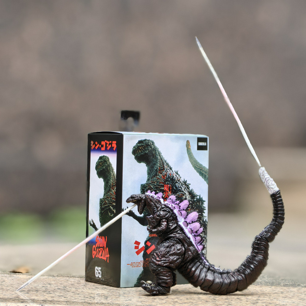Phiên bản NECA Hạt nhân mới 2016 Godzilla Quái vật khủng long Godzilla Đồ chơi mô hình di chuyển đượ