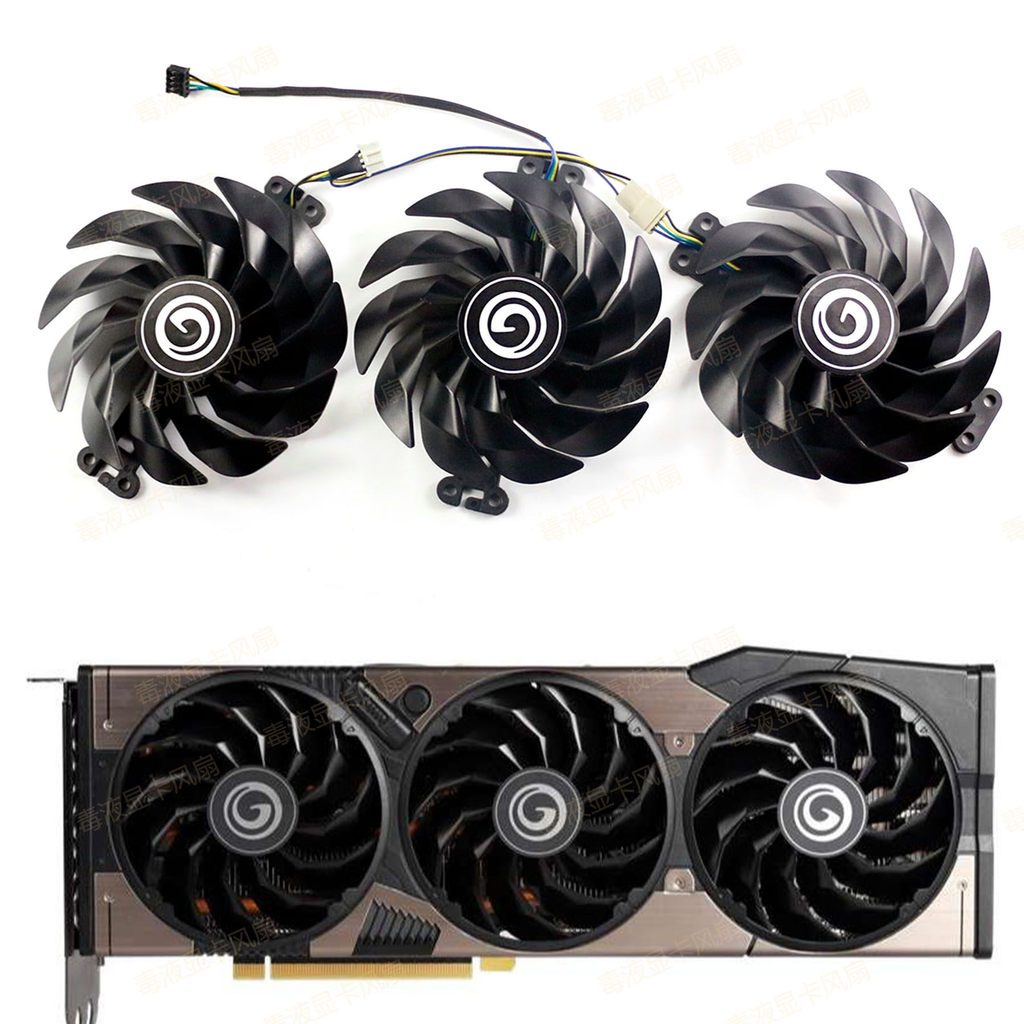 GALLAX RTX 3060TI 3070 3070ti 3080 3080ti 3090 Đen Will Card Đồ Họa Quạt Làm Mát