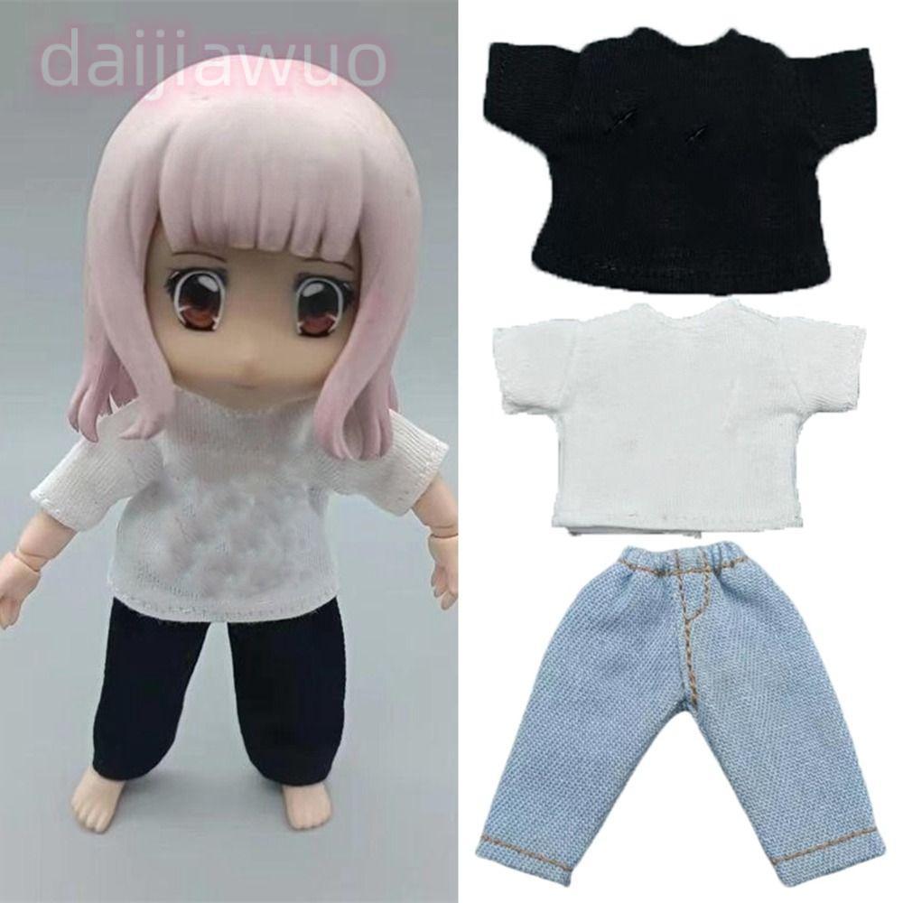 Quần búp bê thời trang DAIJI, Áo thun quần áo búp bê dễ thương thời trang, Phụ kiện búp bê Mini chất