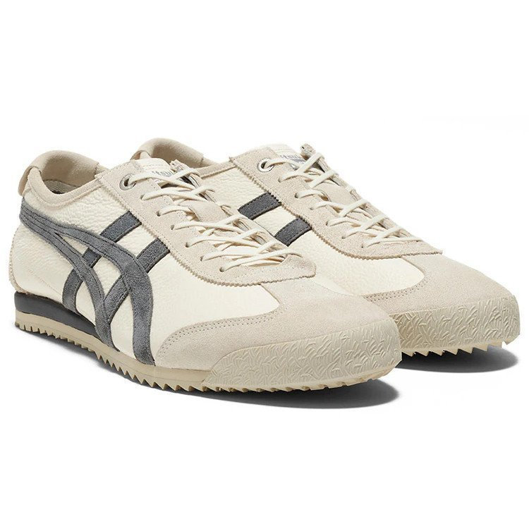Onitsuka Tiger MEXICO 66 SD VIN Trắng Xám Da Lộn Onitsuka Tiger Nam Nữ Giày Thường Ngày 1183C015-200