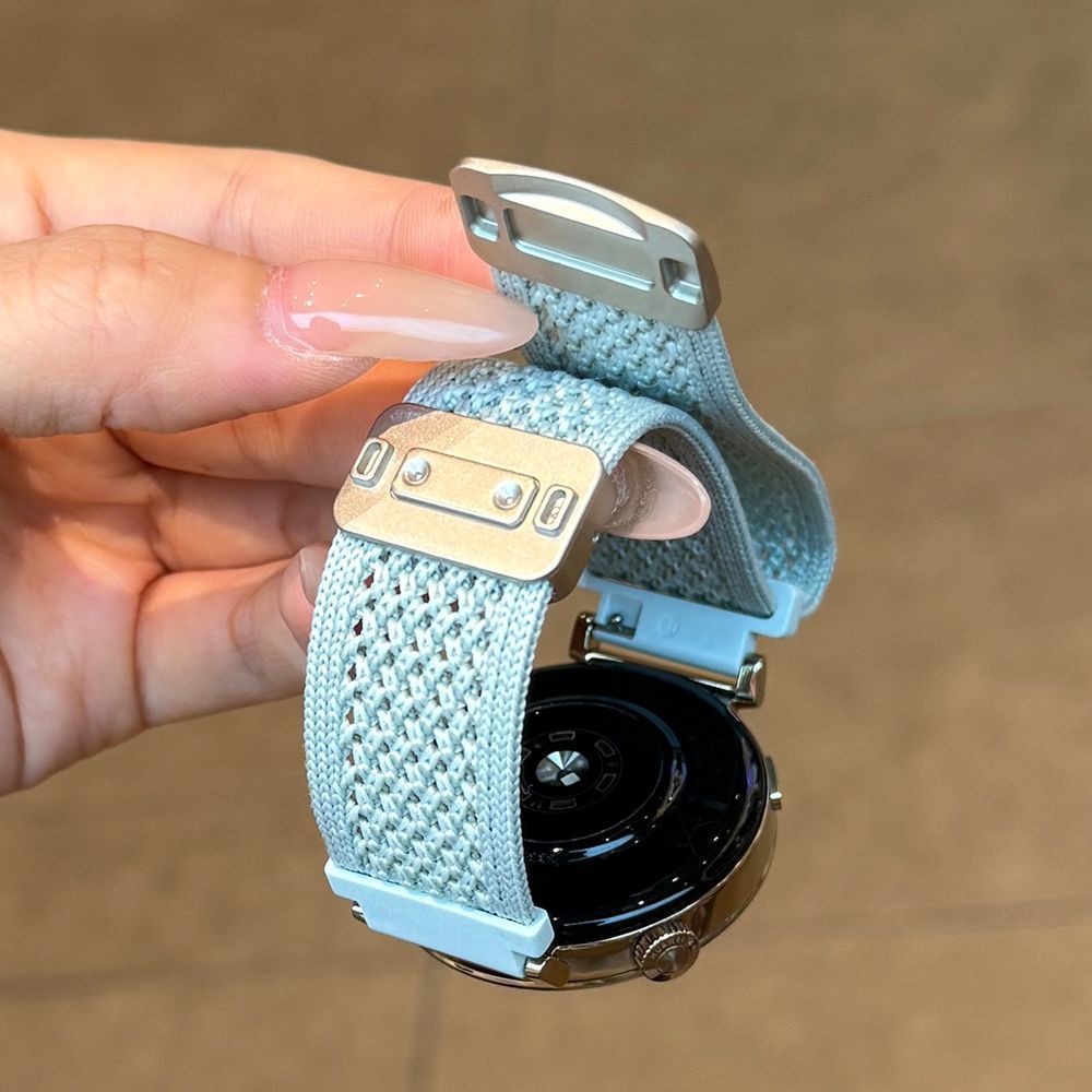 Thích hợp cho dây đeo GARMIN GARMIN Forerunner965 / 265 dệt kim rỗng 955 / 255 từ tính thoáng khí
