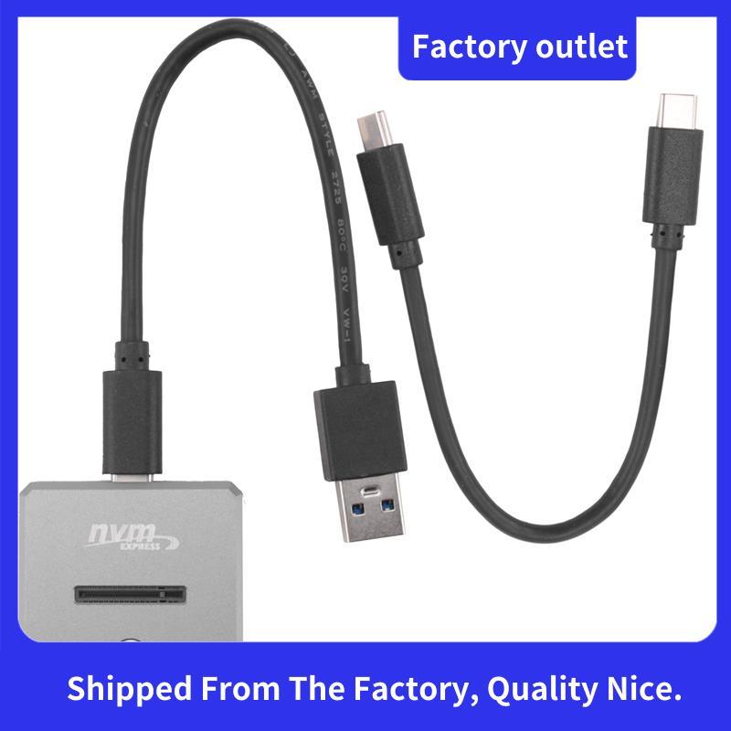 10Gbps M2 SATA NVMe sang USB 3.1 Docking SSD Adapter SATA NVMe Giao thức kép cho 2230 2242 2280 2211