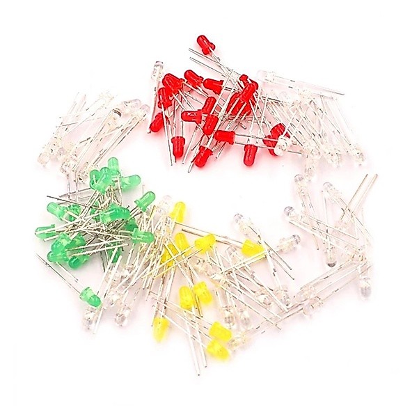 Led Trắng 3mm (Gói 20 con)