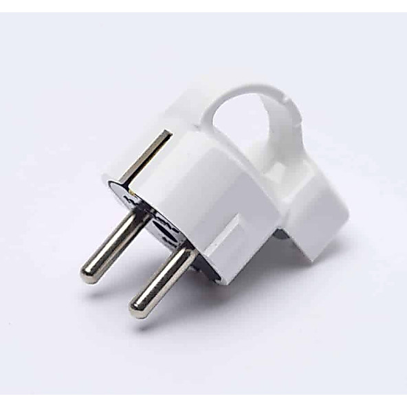 Phích cắm điện HQ Dosel DP2104, DP2105. Phích cắm 2 chân tròn – dẹt, Phích nối âm, Phích cắm chịu tả