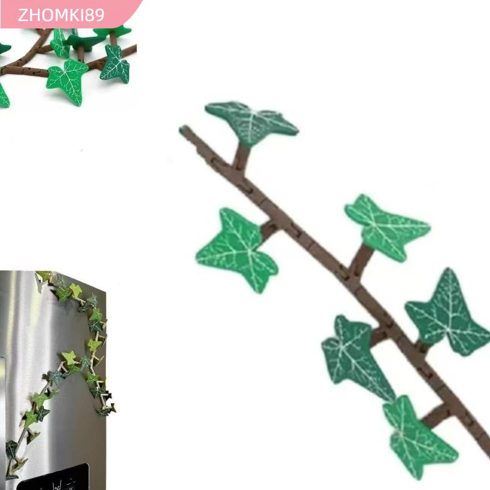 Nam châm ZHOMKI89 Nam châm Ivy, Nam châm tủ lạnh vui nhộn Nam châm tủ lạnh Ivy tiếng Anh bền bỉ, In 