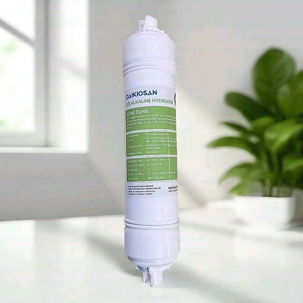 Lõi Lọc Alkaline Hydrogen Daikiosan chính hãng - Tạo nước Hydrogen , Tăng PH