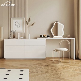 Sweven Home bàn trang điểm bàn phấn Bàn làm việc bàn chữ l tủ trang điểm tủ để mỹ phẩm tủ gỗ đa năng tủ decor phòng ngủ