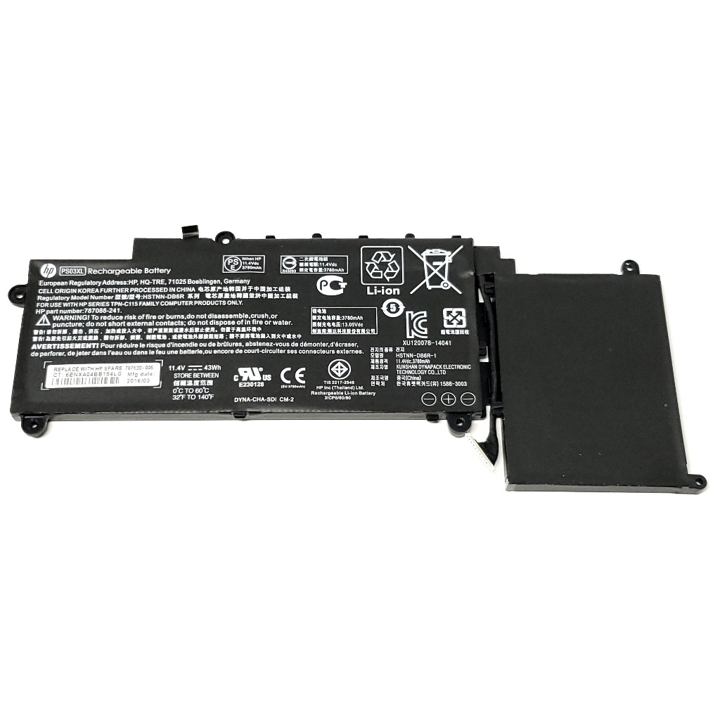 Pin HP Stream 11 X360 , Stream 11 X360 11-R , Stream 11 X360 11-D, Stream 11 X360 11-P PS03XL DB6R H