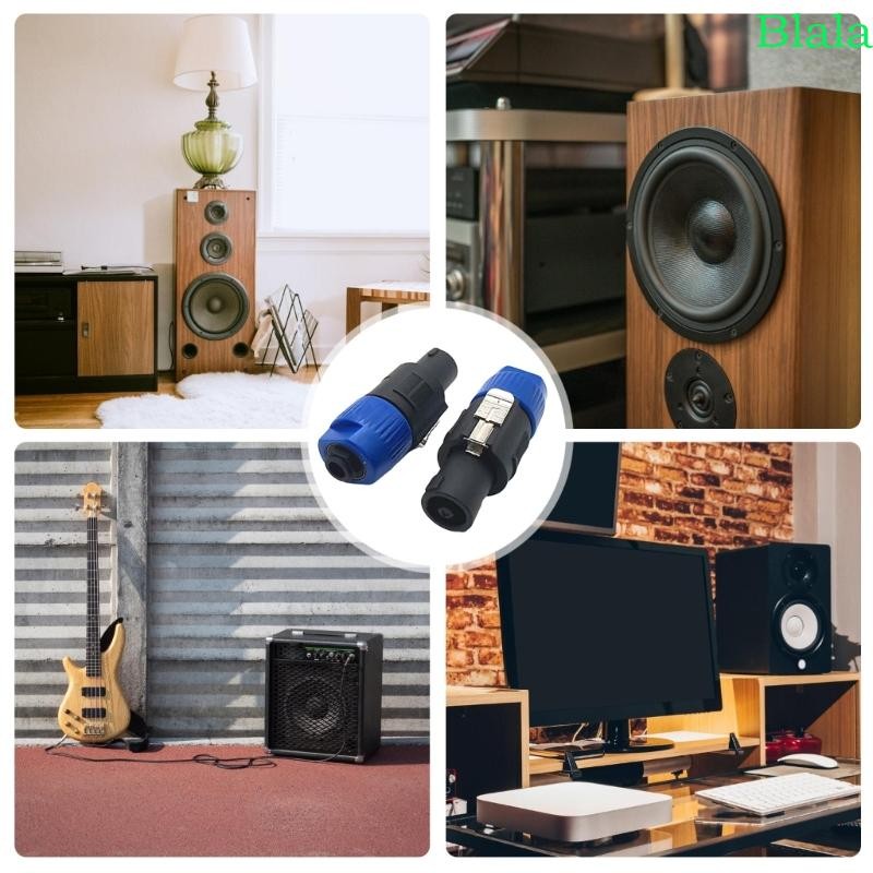 Bộ chuyển đổi loa Blala Studio NL4FX 6 đầu nối nữ 5mm cho thiết bị thính giác