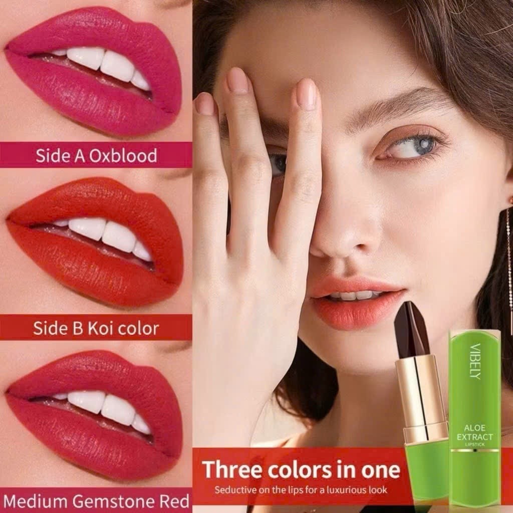 son dưỡng môi lô hội bền mầu  chất son mịn
