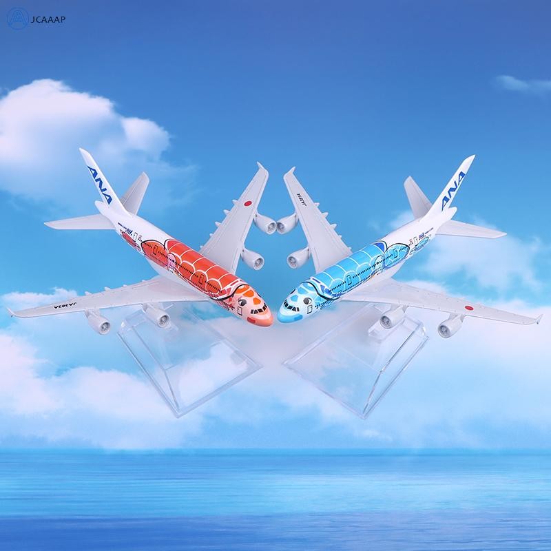 [JCAAAP] Tranh rùa biển ANA A380 Mô hình máy bay Mô hình máy bay Diecast Máy bay kim loại Mô hình Al