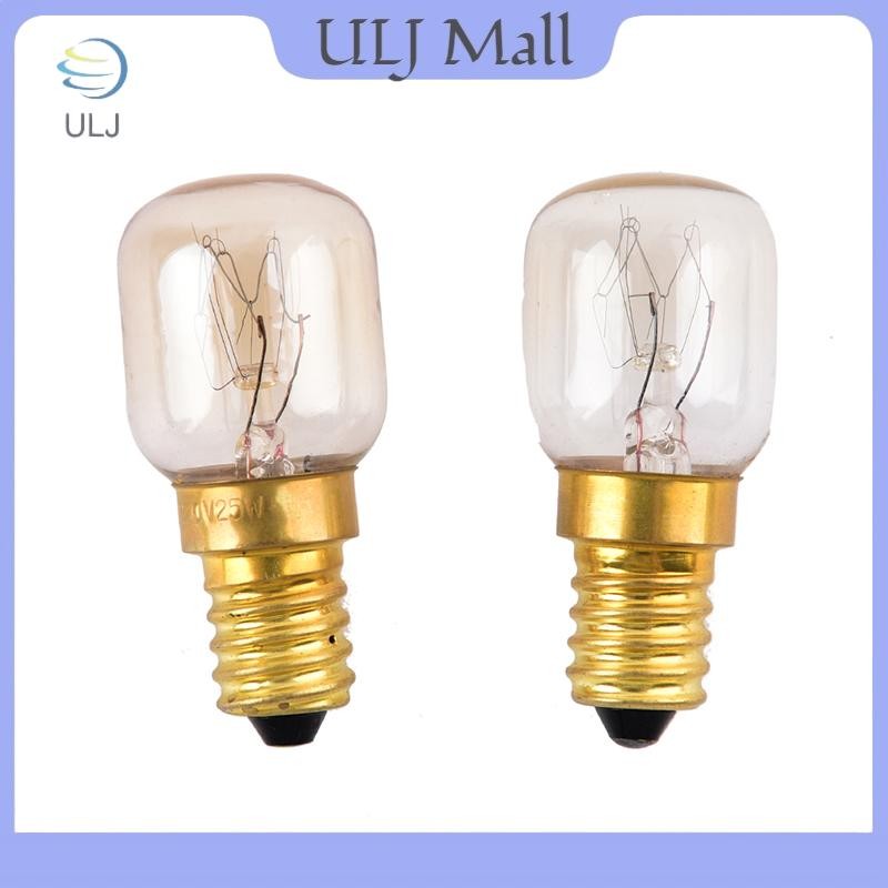 ULJ 1pc E14 15W / 25W Ấm Trắng Lò Nướng Bóng Đèn Chịu Nhiệt 220-230V.