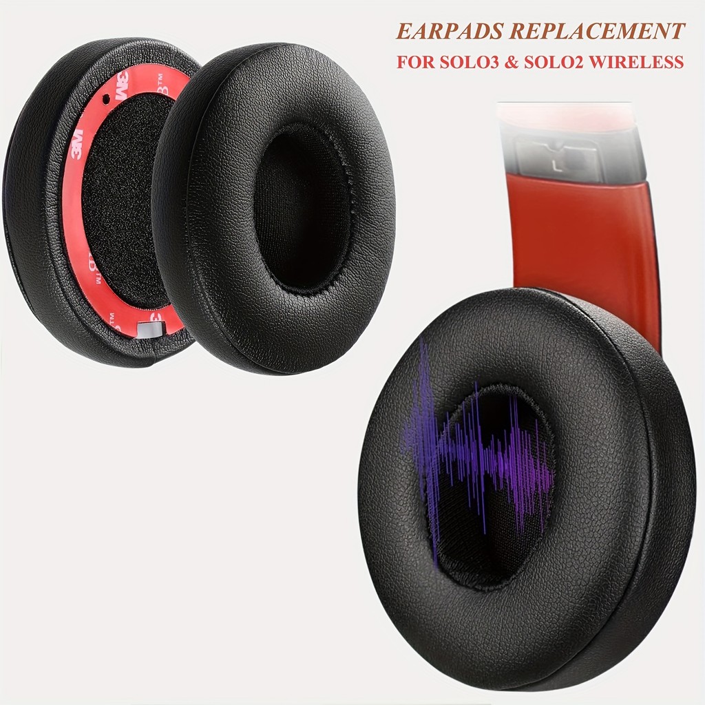 Miếng đệm tai bằng da cừu được nâng cấp Đệm tai nghe thay thế cho tai nghe nhét tai không dây Beats 