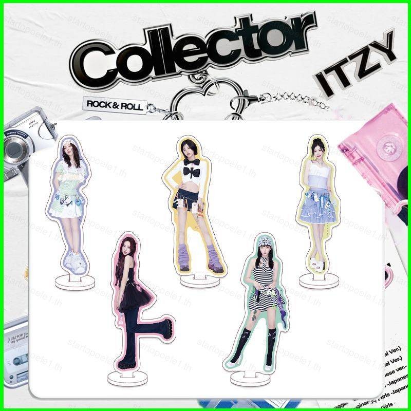 ST1 ITZY Đứng Tấm NHẬT BẢN 2nd Album Collector Acrylic Tấm Đứng Ký Sao Để Bàn Trang Trí TS1