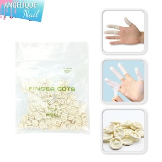   Fitomagia  Túi 200 Bao Ngón Tay Cao Su Bao Tay Cao Su Chuyên Dụng Làm Nail Phun Xăm Thẩm Mỹ 