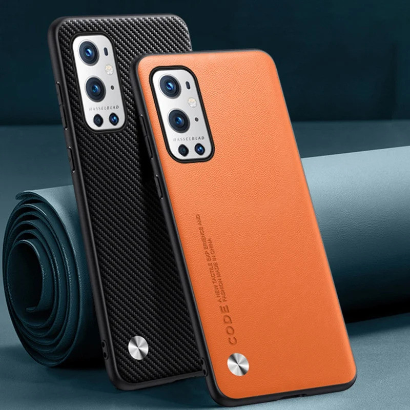 Ốp Da PU Sang Trọng Cho OnePlus 9 Pro 9R Ốp Lưng Silicon Bảo Vệ Điện Thoại Cho OnePlus 9 R 9Pro One 