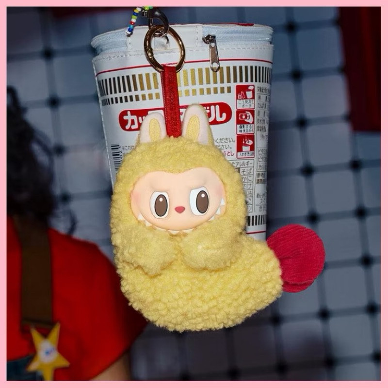 Labubu Tôm Tempura - POPMART The Monster Wacky Mart Series Earphone Case (auth)