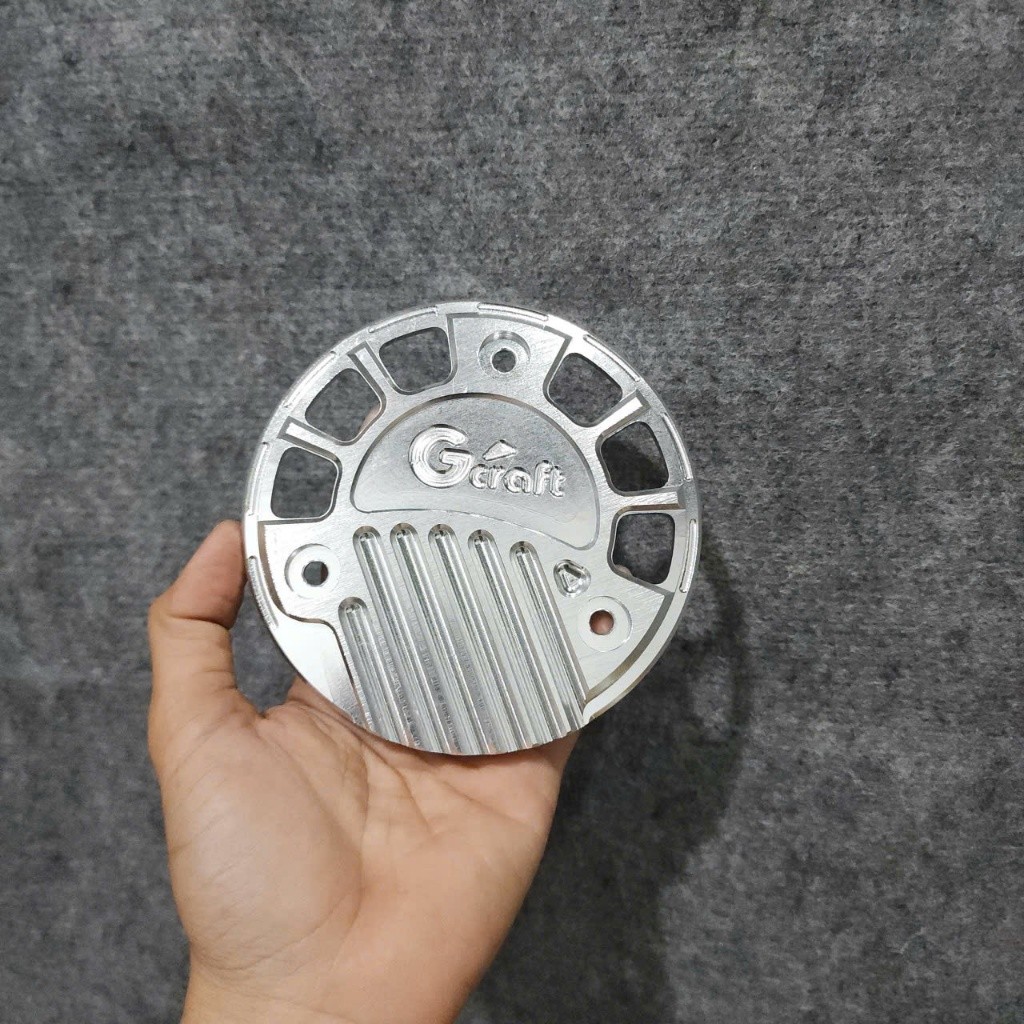 Nắp Chụp Nắp Nồi ( WAVE / DREAM ) Mẫu Gcraft Nhôm CNC 3D