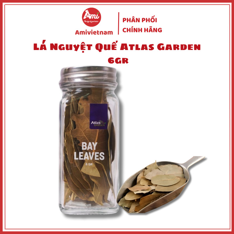Lá Nguyệt Quế Atlas Garden - Bay Leaves 6gr