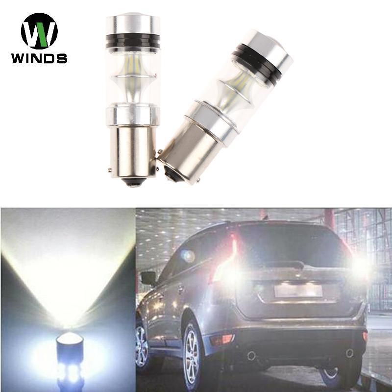 ODS White P21W BA15s 1156 LED Canbus Baup Đèn đảo chiều OD