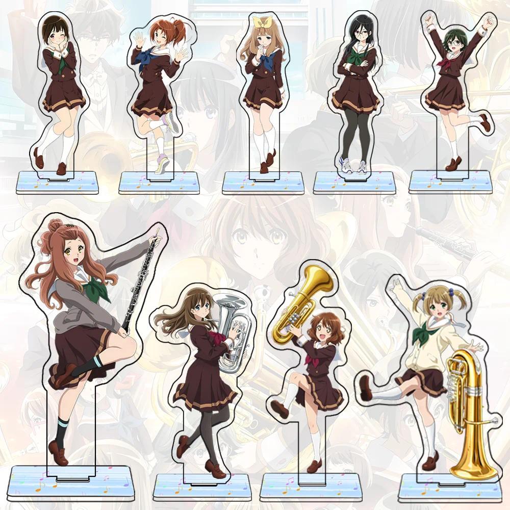 Anime Sound Euphonium: The Final Movement  Kumiko Oumae Reina Kousaka Stand keychain Desktop Decor C