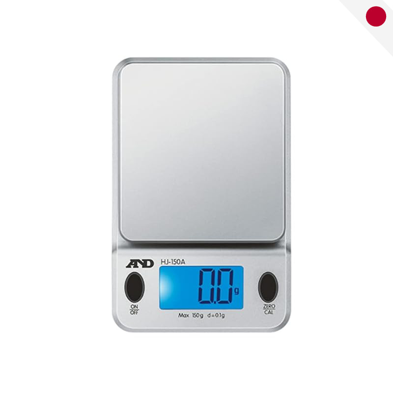 A&D Compact Digital Scale HJ-150A | Japan Pocket Mini Weight Balance Laboratory