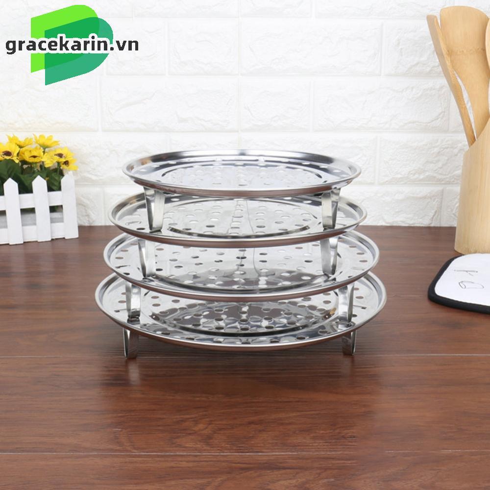 Steam Your Food to Perfection with Stainless Steel Steamer Tray Rack (18cm 30cm)