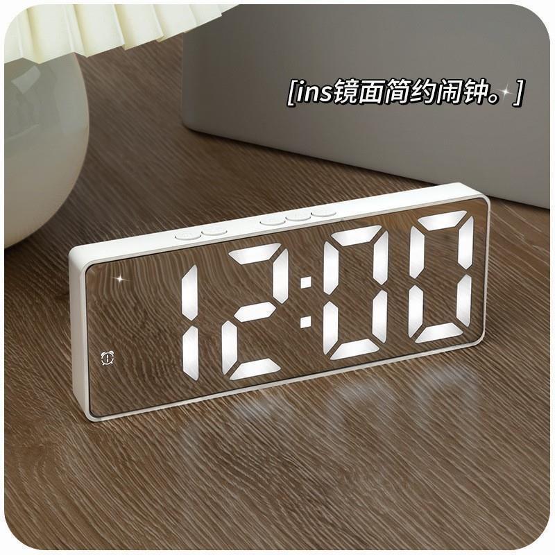 Gương Hiển Thị Thời Gian Học Sinh Để Bàn Xoay Để Bàn Thông Minh Phong Cách Mới Điện Tử Kỹ Thuật Số G