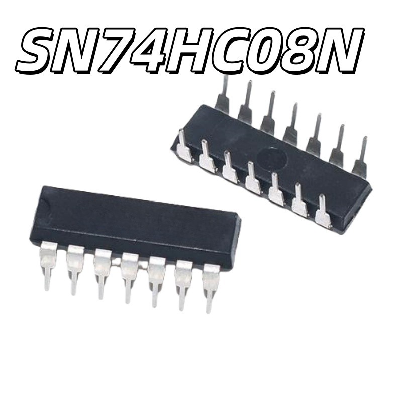SN74HC08N 74HC08N In-Line DIP-14 Đầu vào 2 kênh hai kênh và IC Logic cửa