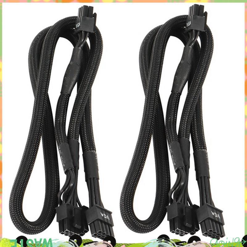 2Pack 8 PIN TO Dual 8 Pin 6 PIN PCIE VGA Cáp cấp nguồn cho Supernova G2 G3 G5 P2 T2 GS G + 650 750 8