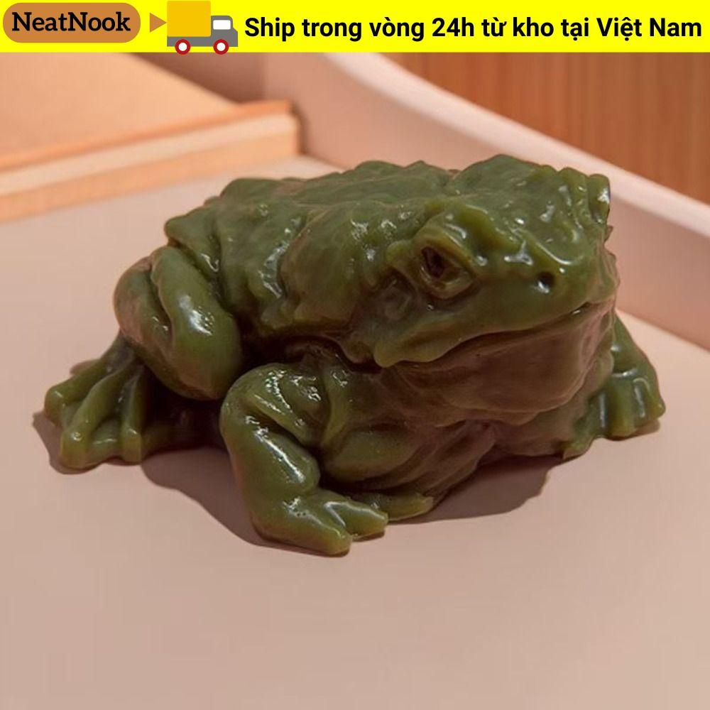 NEATNOOK Ếch Mô PhỏngToy, Giảm Căng Thẳng Dính Ếch Bóp, Con cóc Mềm Bóp Đồ Chơi Đồ Chơi Tricky