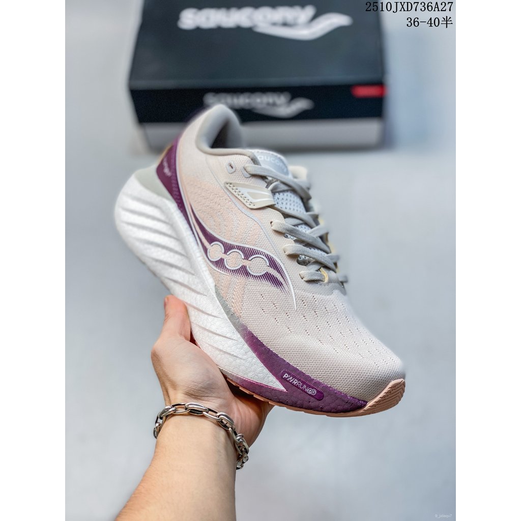Giày Saucony Triumph 22 unisex sneaker marathon training breathable cushioning quick‑dry comfort chí