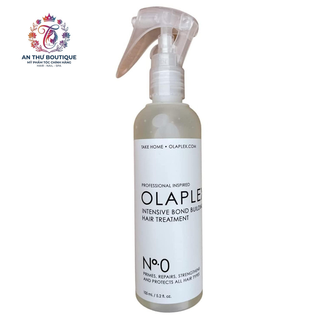 Chai tăng cường liên kết tóc tại nhà Olaplex No.0 Intensive Bond Building Hair Treatment 155ml .AT