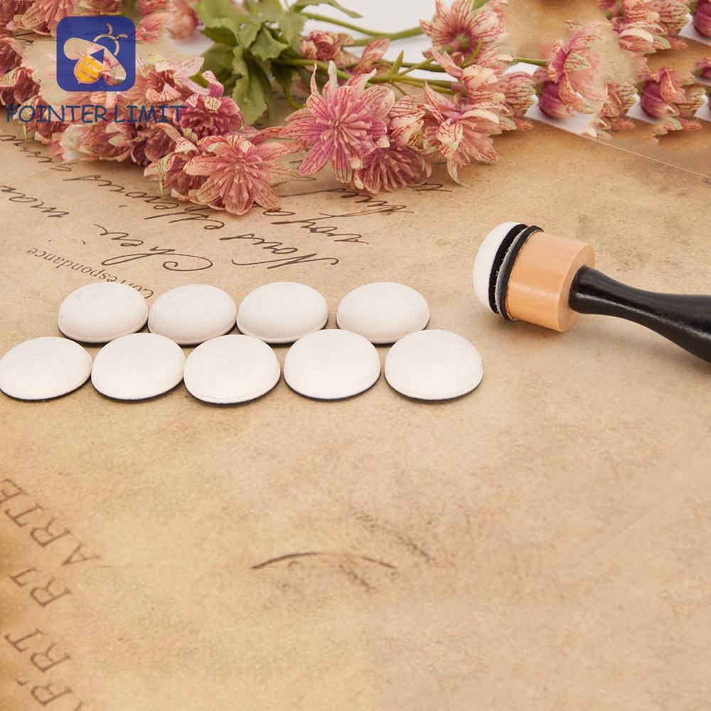 POINTER LIMIT Mini Ink Paints Mixing Blending Tools, DIY Scrapbooking Domed Flat Domed Foam Refills 