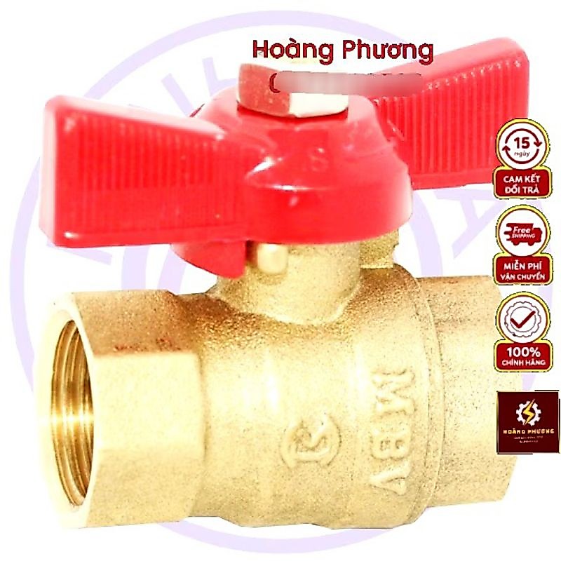 VAN BI ĐỒNG TAY BƯỚM MBV dn15mm