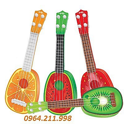 đàn ukelele hoa quả 35cm