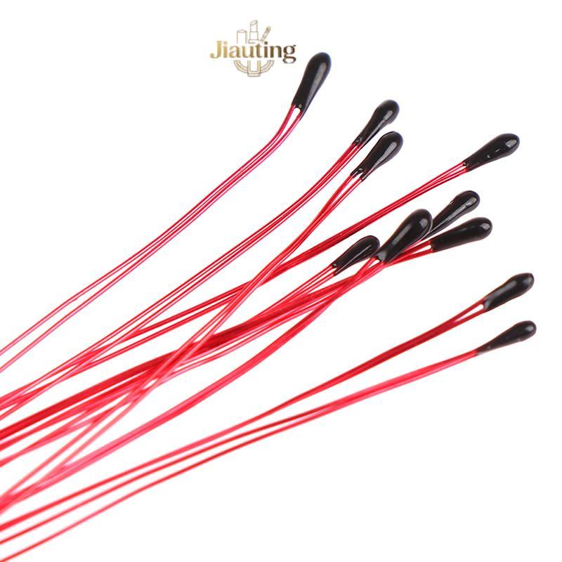 Jiauting 10 CÁI Điện trở nhiệt điện trở NTC MF52B 10K 100K Dây đeo đầu dò B3470 B3380 B3950 B3435 B 