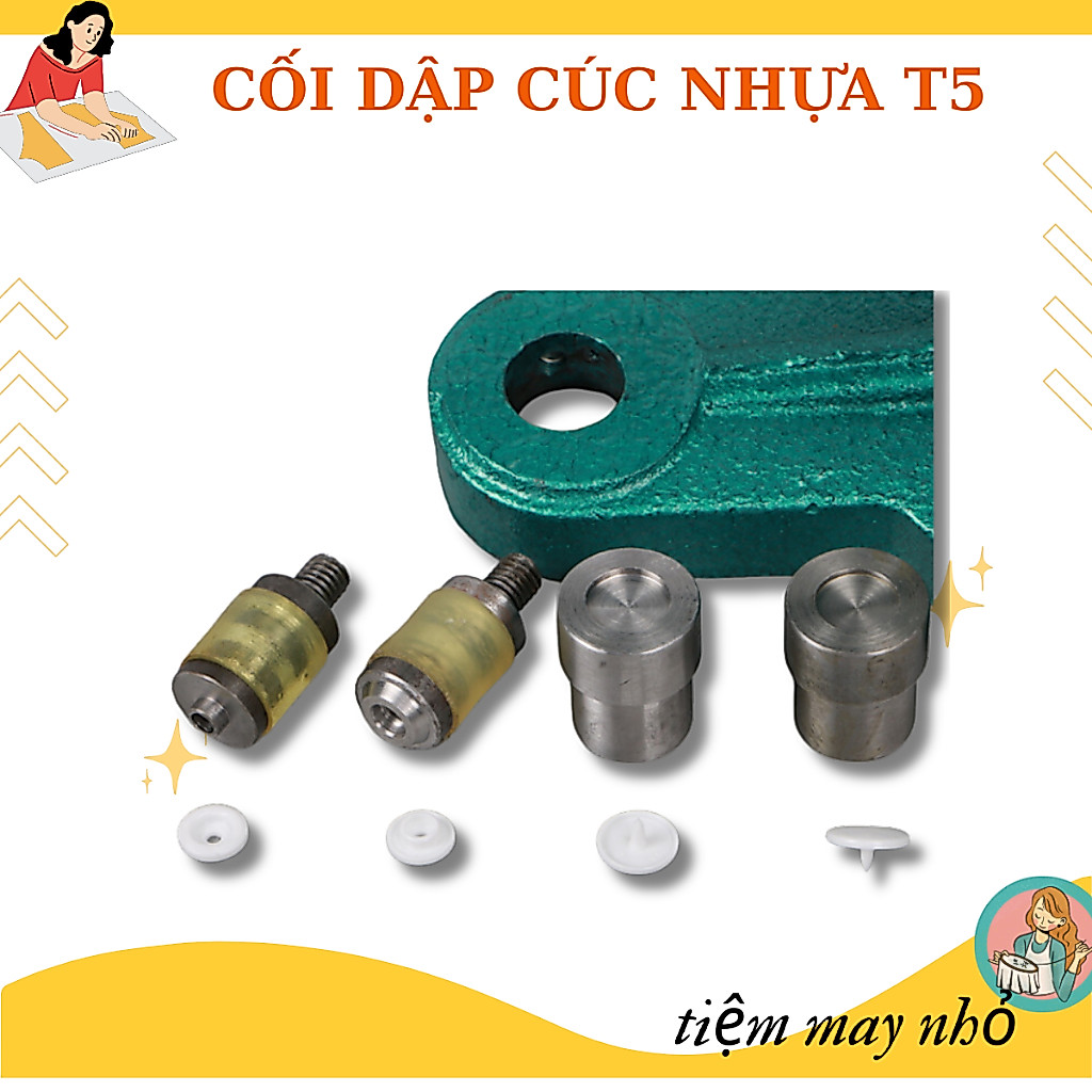 cối dập cúc nhựa T5