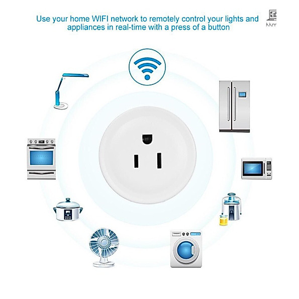 Ổ cắm hẹn giờ, điều khiển bằng Wifi, Ổ cắm điện điều khiển qua điện thoại thông minh, App CozyLife
