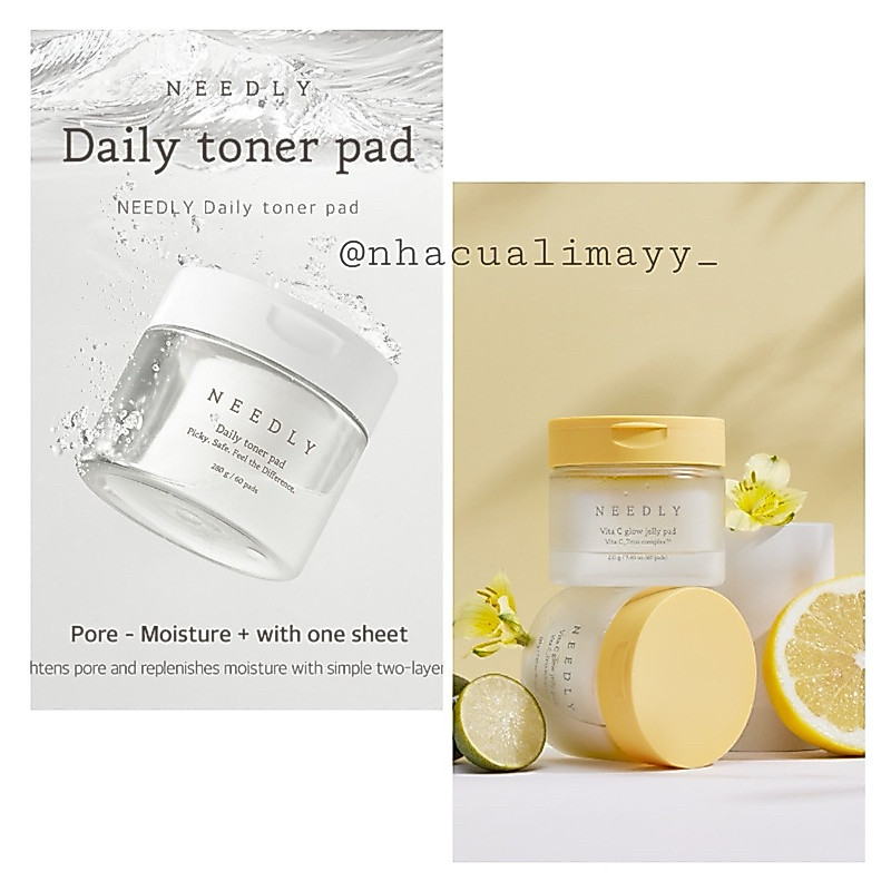 Pad tẩy da chết Needly Daily Toner Pad ( 60 0pads )