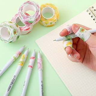 BĂNG QUẤN BẢO VỆ NGÓN TAY BẰNG VẢI KHÔNG DỆT CO GIÃN HOẠ TIẾT HOẠT HÌNH