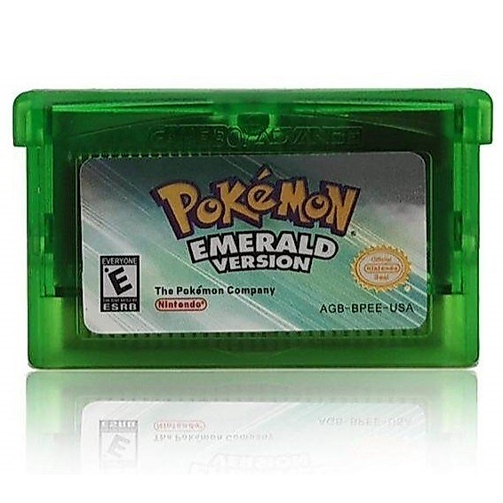 Pokemon Emerald Card Game Boy Advance gba ndsl / gbc / gbm / gba / sp Dành cho