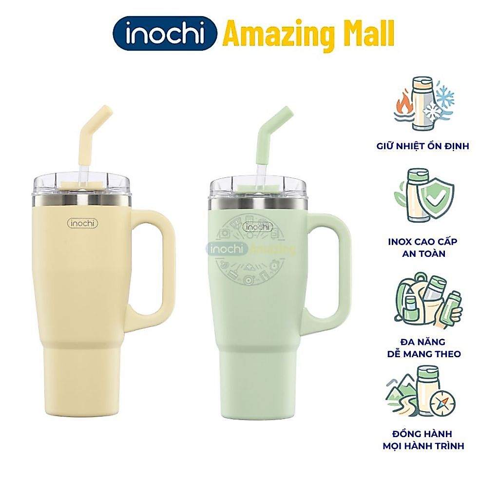 Bình Giữ Nhiệt Inochi Fuji Wander 950ml Đồng Hành Bền Bỉ Cho Mọi Hành Trình Amazing Mall
