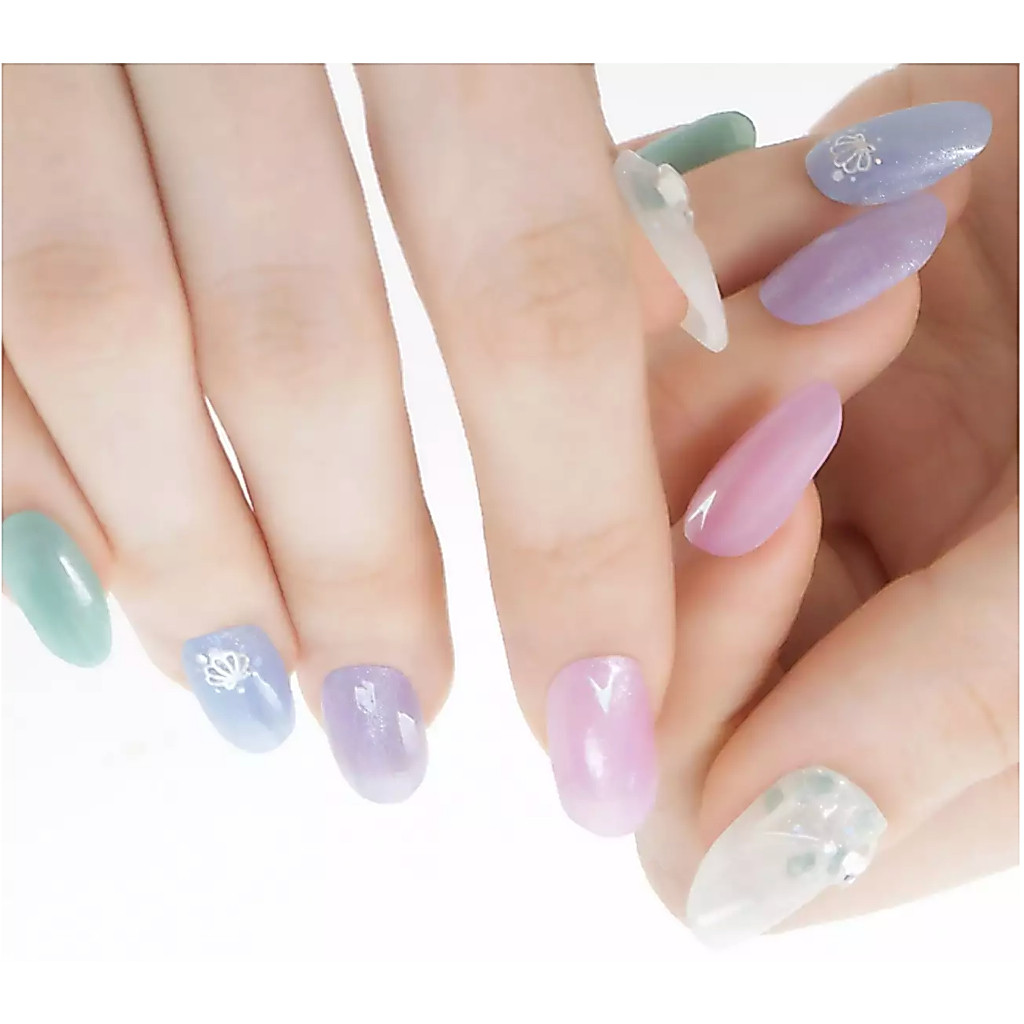 [Trực tiếp từ Nhật Bản] Disney The Little Nàng tiên cá Ariel ohora Semi Cured Gel Nail Sticker NP-03