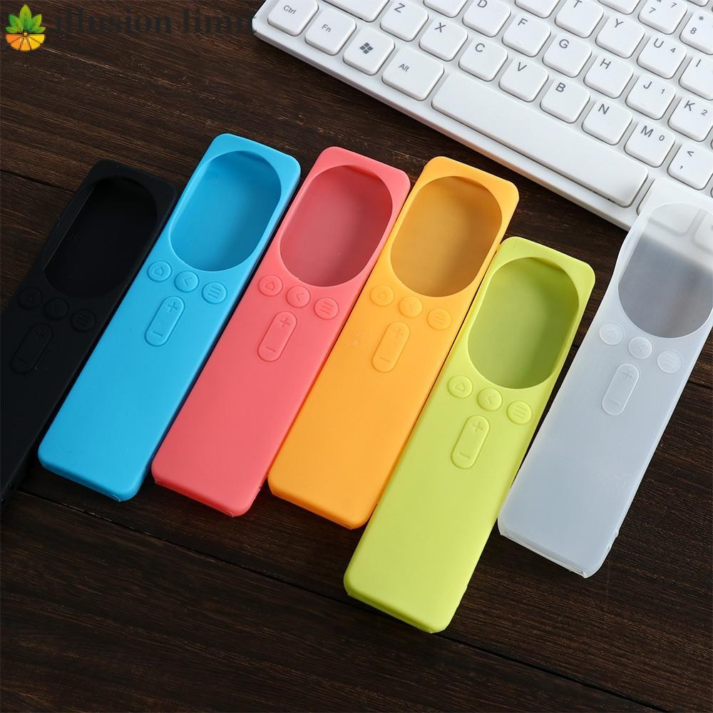 Illusion LIMIT Vỏ điều khiển từ xa Silicon mềm Chống sốc Mi TV Box Điện tử tiêu dùng Chống rơi Chống