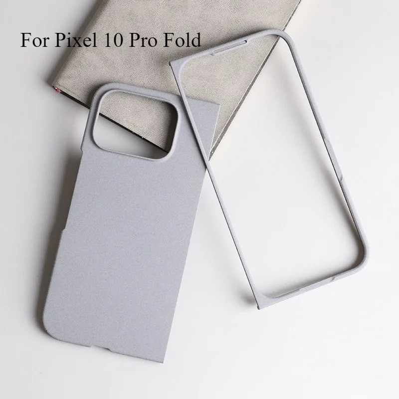 Ốp lưng chống sốc siêu mỏng bằng đá sa thạch mờ cho Google Pixel 10Pro Fold 9 Pro Fold Pixel Fold Họ