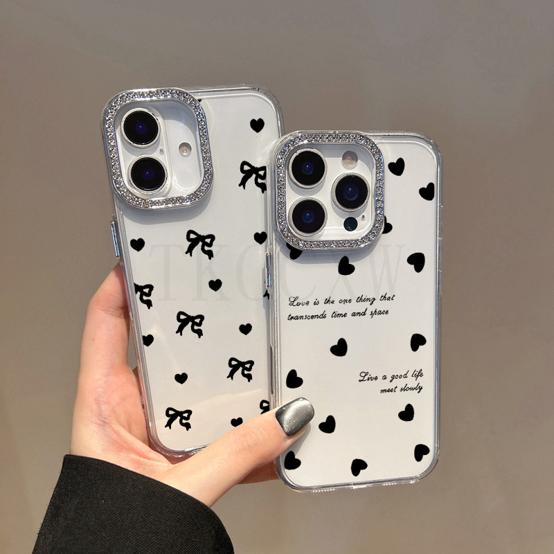 Ốp Điện Thoại Họa Tiết Vỏ Lấp Lánh Kim Cương Cho Samsung Galaxy A36 A56 A16 A26 M16 F16 A06 A55 A35 