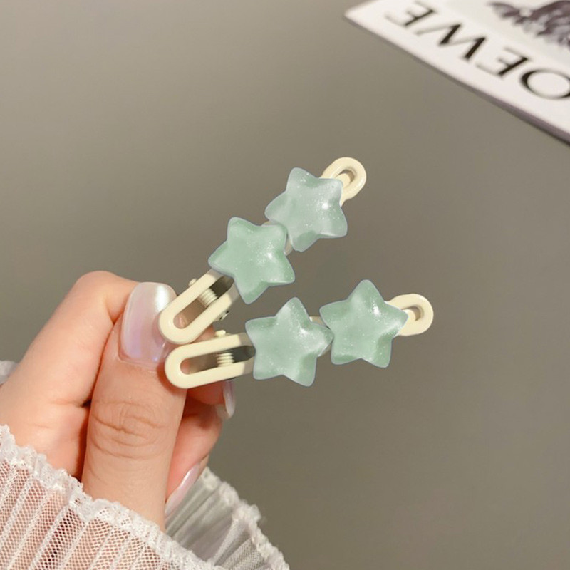 kẹp tóc mái hình ngôi sao năm cánh nhỏ  mũ đội đầu cho bé gái Kẹp tóc hình ngôi sao dễ thương  kẹp h